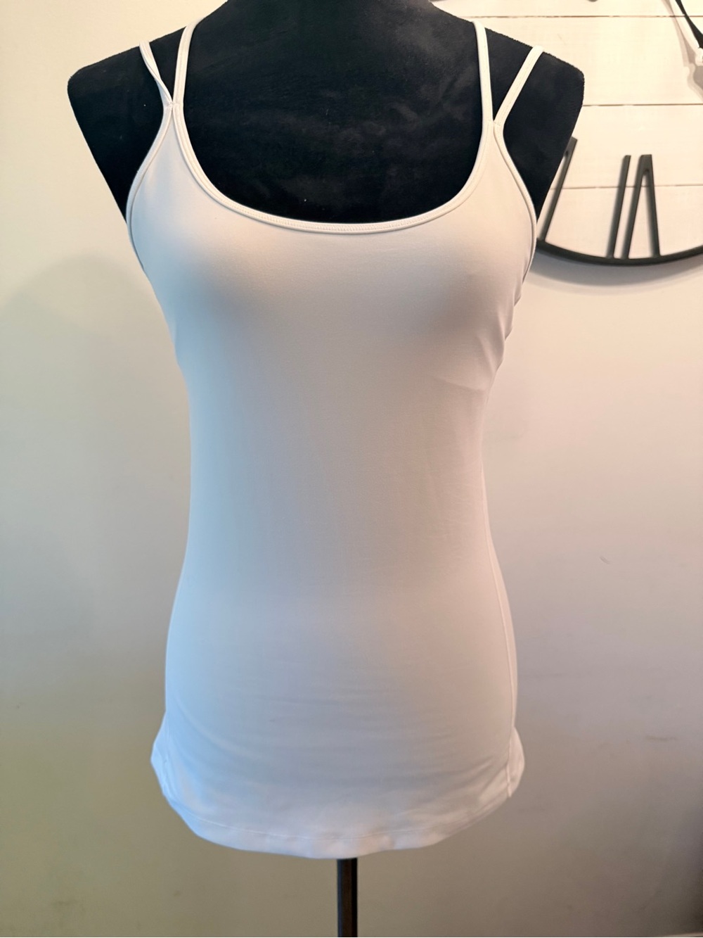 lululemon athletica White Double-Strap Tank Top